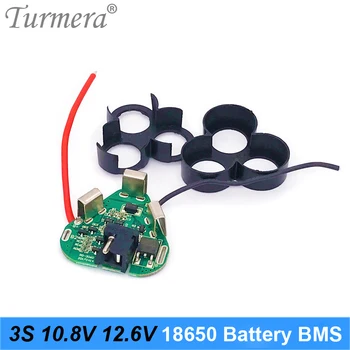 18650 литиево-йонна Батерия BMS 3S 12,6 10,8 В Модул Заплати Защита за Акумулаторни Батерии на Винтоверти 12V 3s Пакети BMS Use A Turmera