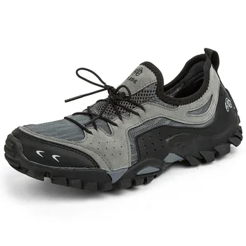 Нова мъжки ежедневни обувки на равна подметка, мъжки обувки от дишаща мрежа, удобни лоферы, модни обувки за ходене, мъжки маратонки на открито